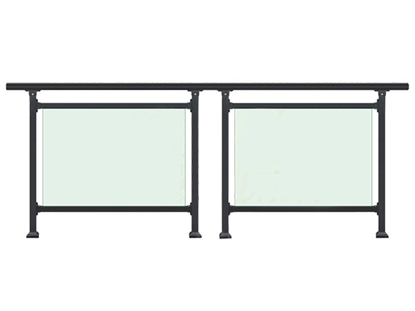 陽臺玻璃護欄圖片