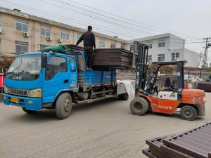 金用護欄2021年4月14日鋁合金百葉窗發(fā)貨！