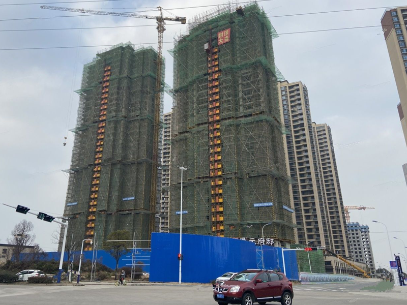 蚌埠拓基鼎元世家小區項目定制鋅鋼陽臺欄桿、樓梯欄桿等產品