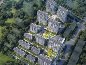 杭州桃語春福里小區(qū)項目定制百葉窗、空調(diào)欄桿產(chǎn)品