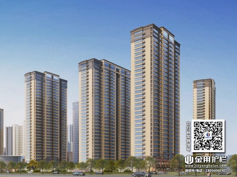 合肥悅璟府小區項目定制陽臺欄桿